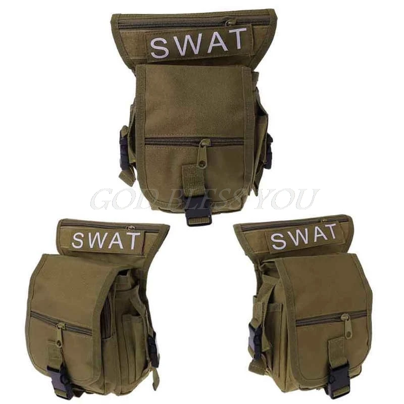 Многоцелевой жилет Талия сумка Открытый Путешествия ноги утилита мешок талии упаковка оснащение для спорта на открытом воздухе охоты SWAT