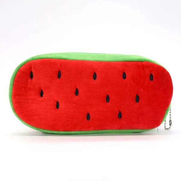 Плюшевый пенал Estuche Escolar пенал Kalemlik Kalem Kutusu Trousse Scolaire Stylo Pencilcase School Cute Astuccio - Цвет: Watermelon