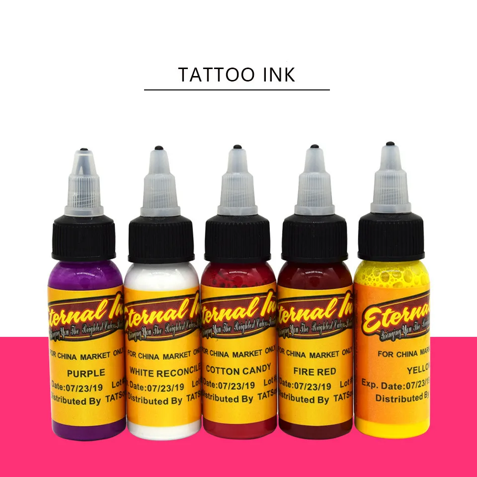 16 цветов 30 мл Пигмент чернил для татуировки BAODELI стойкий полный Профессиональный высококачественный боди-тату-арт цвета боди-арт тату