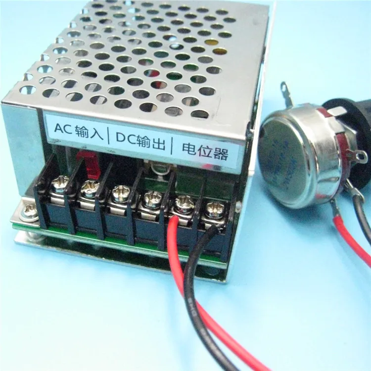 Регулятор Двигателя пост. Тока вход 220В выход 220V15A DC контроль скорости источник