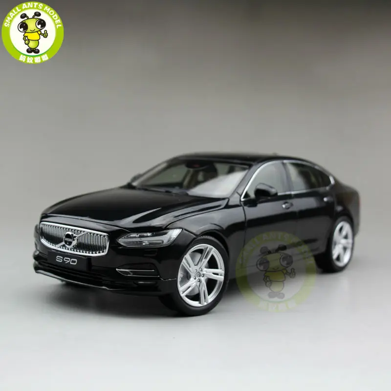 1/18 Volvo S90 T5 литая модель автомобиля игрушки детские подарки для мальчиков девочек коллекция черный цвет