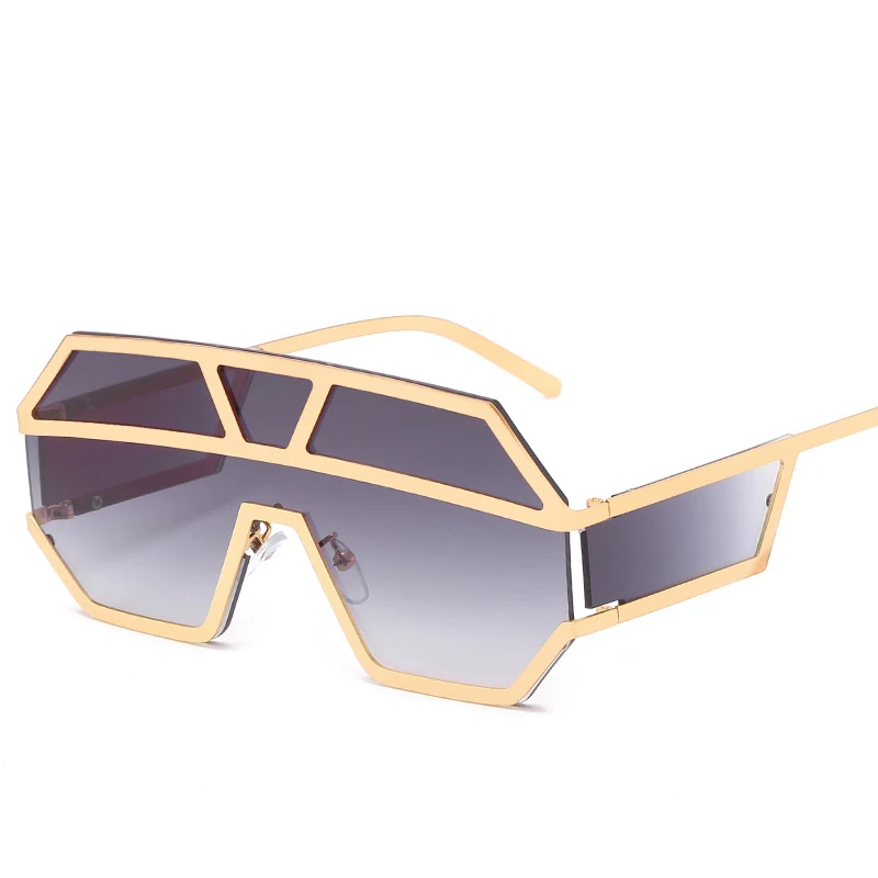 JackJad, модные, современные, в стиле будущего, металлический щит, солнцезащитные очки для мужчин, крутые, боковые линзы, фирменный дизайн, солнцезащитные очки Oculos De Sol 1639