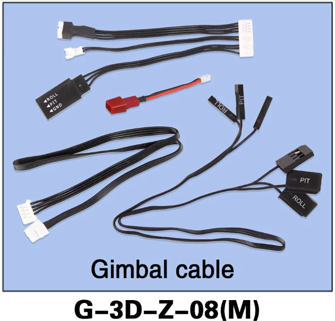 

Free Shipping Original Walkera G-3D FPV Gimbal Spare Parts G-3D-Z-08(M) Gimbal Cable