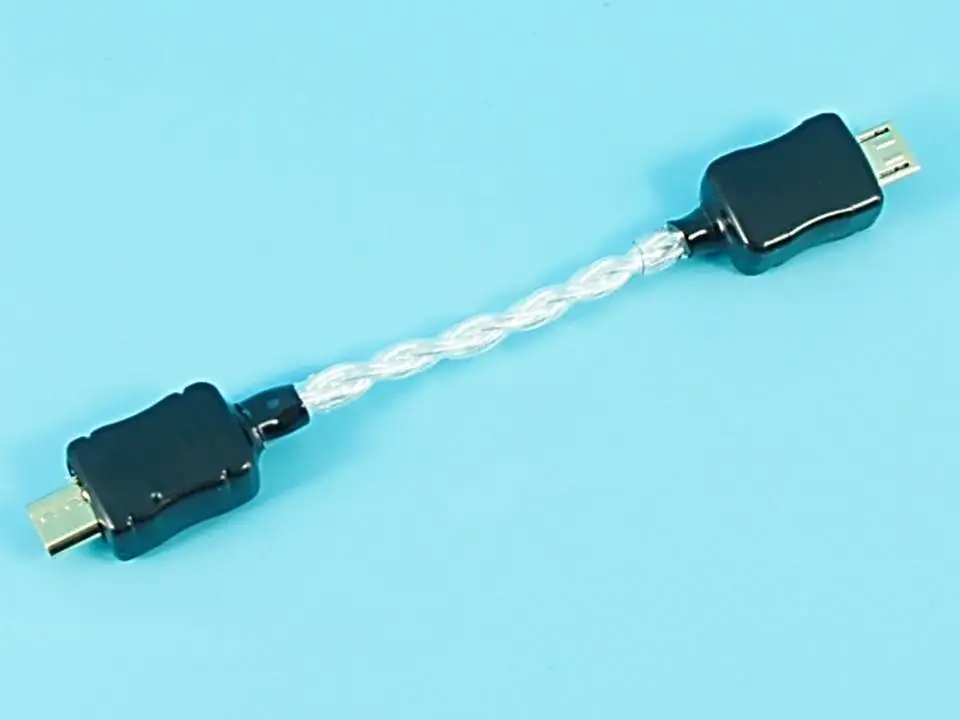 Аудиокабель 10 см с Micro USB на чистый серебристый аудиокабель Hi Fi OTG|usb hifi|usb cable hifiusb to |