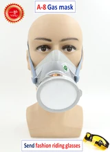 Brand YIHU respirator gas mask high quality natural rubber protective mask against Painting pesticide industrial pollution mask industrial water pollution