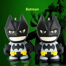 Flash Sound Batman Key chain Movie The Avengers 3 LED Batman Keyring Novelty Toys Festival Gifts