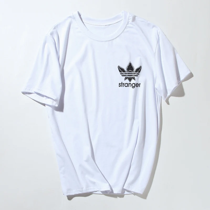 

Stranger Things t-shirt Summer Women tshirt Full Cotton Short Sleeve homme T shirt Men Hip Hop Plus Size Crew Neck Tops