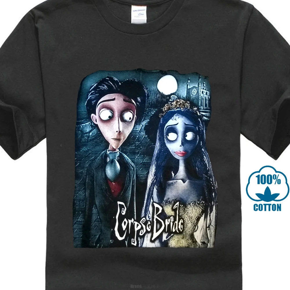 

Corpse Bride T Shirt Nightmare Before Christmas Tim Burton Halloween Skellington