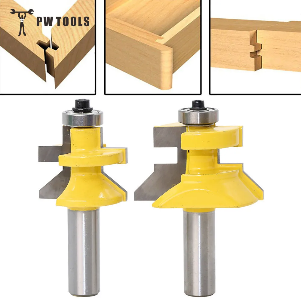 1/2 Inch Shank Trim Trimmer Worktop Laminate Cutter Router Bit Carbide