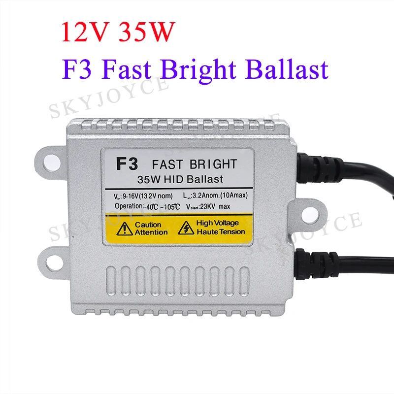 Ксеноновая лампа 35 Вт F3 быстрая и яркая HID комплект ксеноновых фар 4300 К H4 Hi/Lo 6000