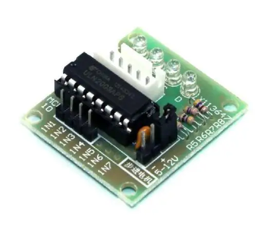 5 линия 4 фазы ULN2003 шаговый двигатель тестовая плата драйвер платы для Arduino |