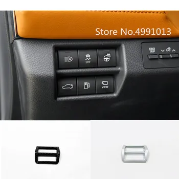 

For Toyota Avalon XX50 2018 2019 2020 Car Inside Sticker Cover Front Headlight Light Switch Button Trim Frame Lamp Panel 1pcs