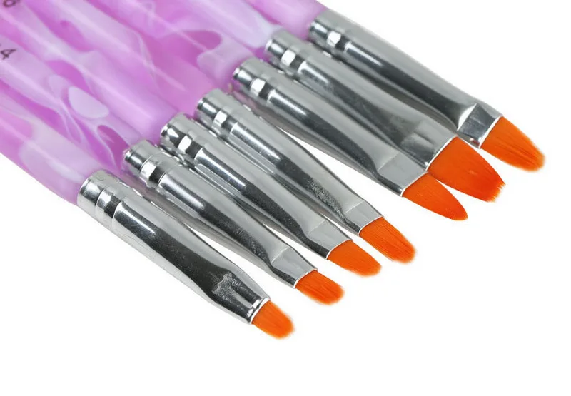 AddFavor 7 Pc/15 ПК акрил Nail Art Brush Set инструмент для нанесения точек на ногти маникюр Картина кисти Pen UV гель для ногтей Дизайн ногтей кисти