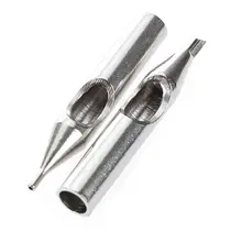 22 шт иглы татуировки смешанные иглы из нержавеющей стали для татуировки в черный чехол