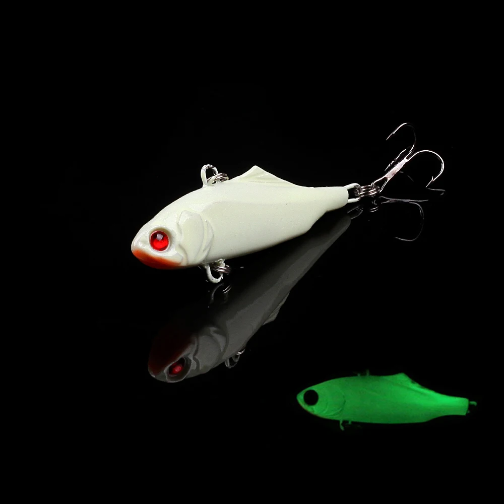 WALK FISH 1PCS 6cm 14g VIB Fishing Lures Bionic Bait Fish Hard Bait Bass Vibration Lure Crankbait Fish Bass Bait Head Hooks