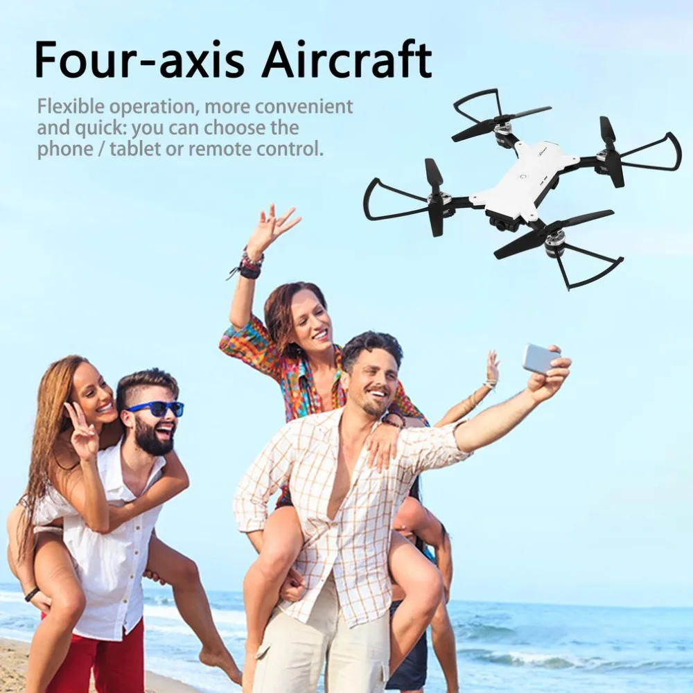 

JD-20 720P WiFi Quadcopte Aircraft White Aircraft Headless Mode Remote Control Helicopter Mini Drone Quadcopter