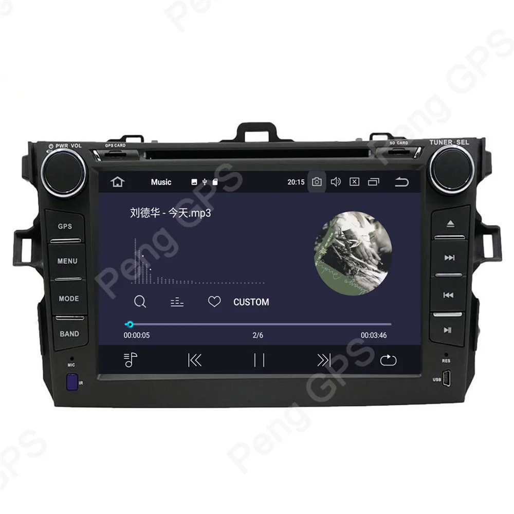 Flash Deal 4G+32G Octa Core 2 Din Stereo Android 9.0 Car Radio for Toyota corolla 2007-2013 GPS Navigation CD DVD Player Bluetooth Headunit 5
