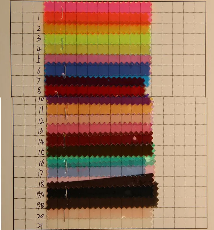 

High quality 0.8mm colored transparent PVC material plastic fabric for Bags, shoes, belts, household
