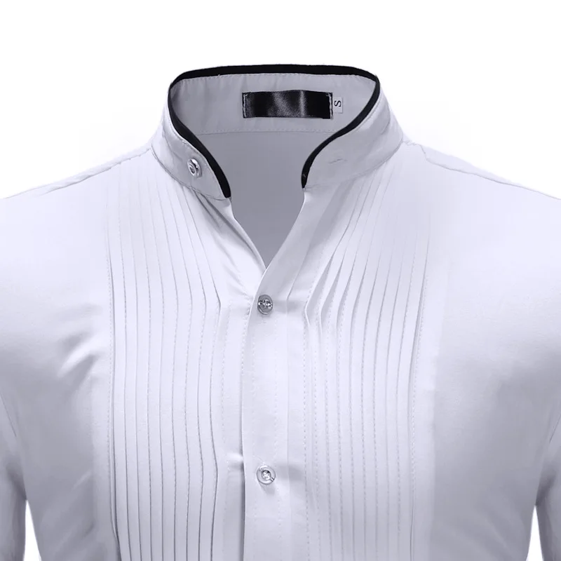 Brand Men Shirt Fashion Slim Fit Long Sleeve White Dress Shirt Men Business Work Formal Social Shirts Male Chemise Homme long sleeve shirt men casual shirt