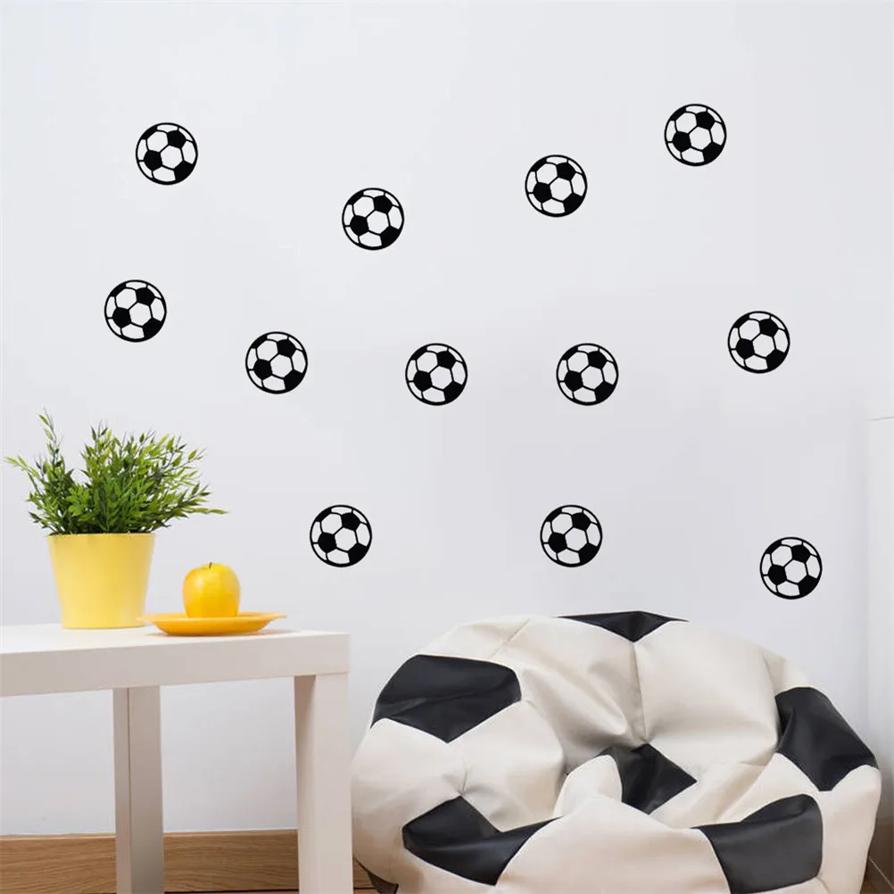 New Personalized Football Soccer Ball wall sticker sports boys For Kids