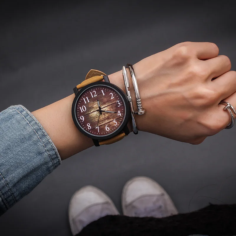 Модные наручные часы женские часы Женские кварцевые наручные часы для женщин часы женские Hodinky Montre Femme большой циферблат PU