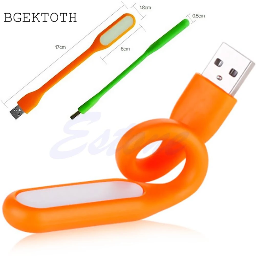 Маленький гибкий USB светодиодный светильник Настольная лампа гаджеты ручная для