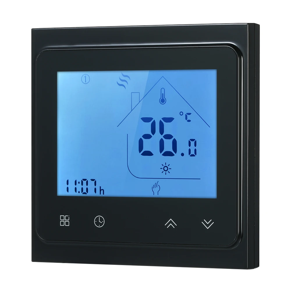 Умная система контроля температуры термостатический водонагреватель сенсорный ЖК-дисплей Еженедельный программируемый контроль