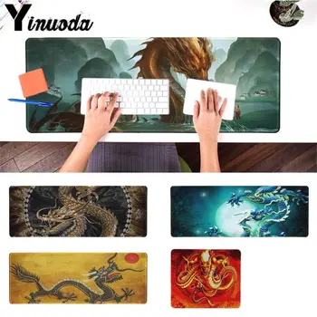 

Yinuoda Boy Gift Pad China Dragon gamer play mats Mousepad Size for 18x22cm 20x25cm 25x29cm 30x90cm 40x90cm