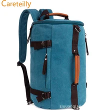 Careteilly дорожные холщовые сумки в форме бочонка модные спортивные сумки