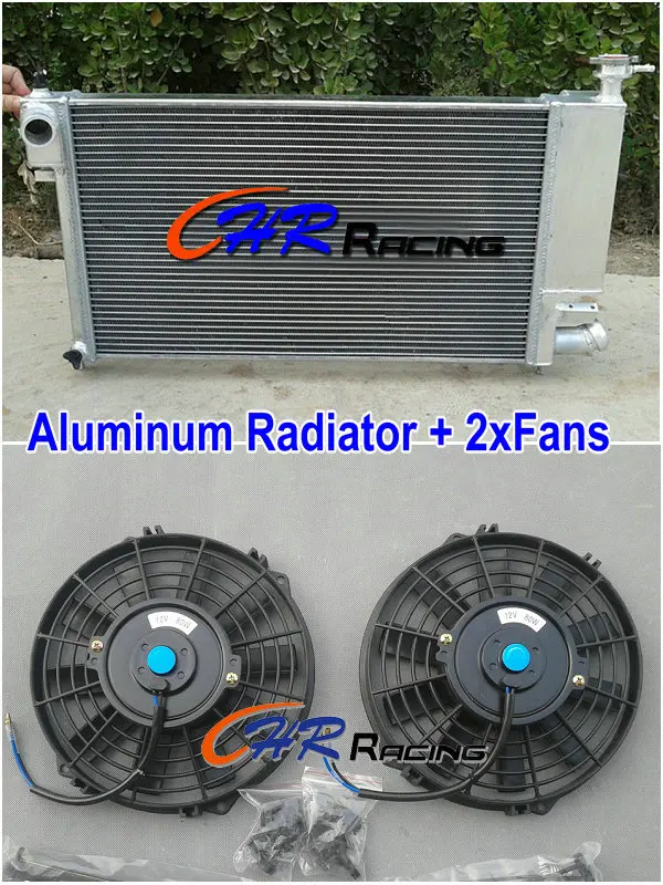 

ALUMINUM ALLOY RADIATOR FOR PEUGEOT 306 GTI;CITROEN/CITROEN XSARA/ZX & 2 Fan