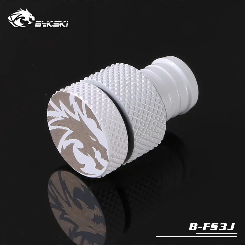 Bykski B-FS3J, для 10x13/10x16 фитингов Слива мягких трубок, используется для днище водопроводной системы для слива охлаждающей жидкости - Цвет лезвия: White
