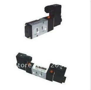 1x 4M110-06 AC220V 5-портовый 2Pos 1/8 &quotBSP соленоидный воздушный клапан с одной катушкой и