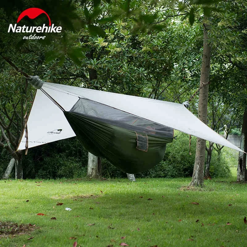 

1.5KG Naturehike Portable Outdoor Hanging Tree Tent Hammock Tent With Bed Net Mosquito Ultralight Hang Canopy Camping 1 Person