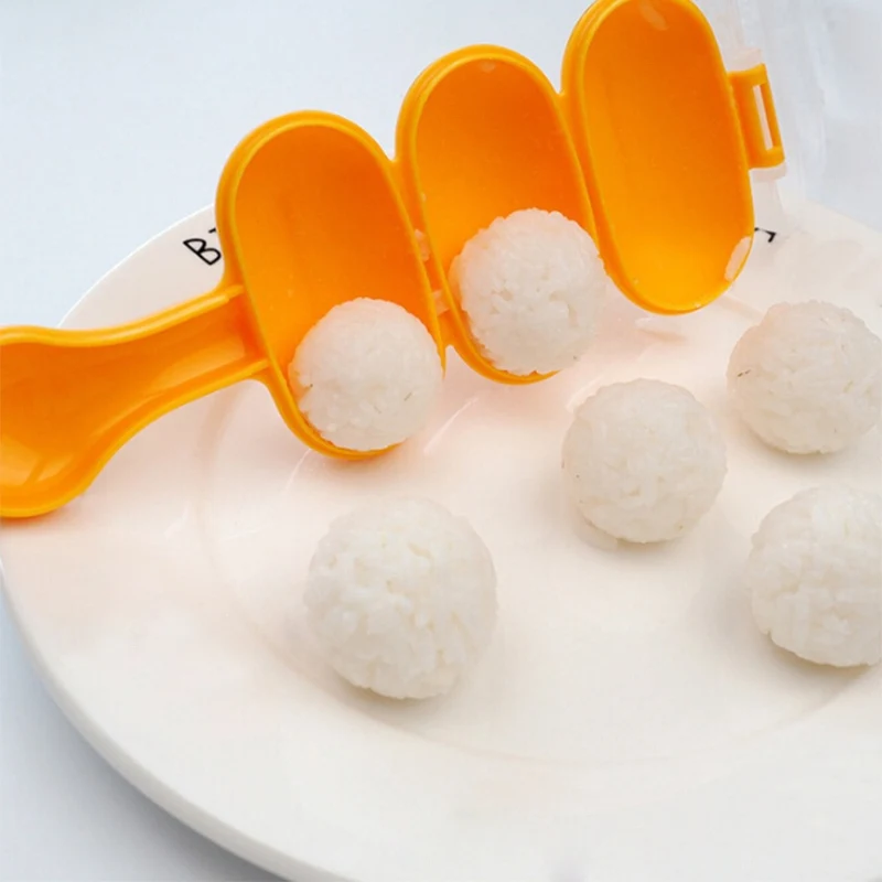 1 Set Magic Rice Ball Molds DIY Ball Shape Sushi Maker Mould Seaweed
