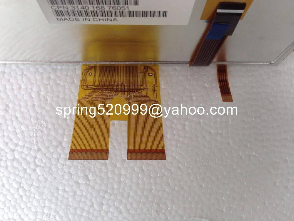 TJ065MP01AT TJ065MP02AA Оригинал класса A + 6 5 дюйма ЖК дисплей с сенсорным экраном