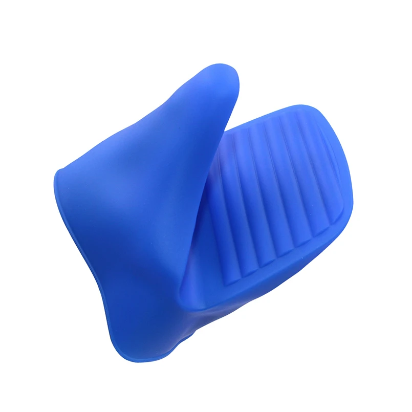 

1 PC Hot Plate Clip Silicone Anti-scald Insulated Heat Thicken Pot Clips Kitchen Organizer Microwave Oven Gloves Kitchen Tools