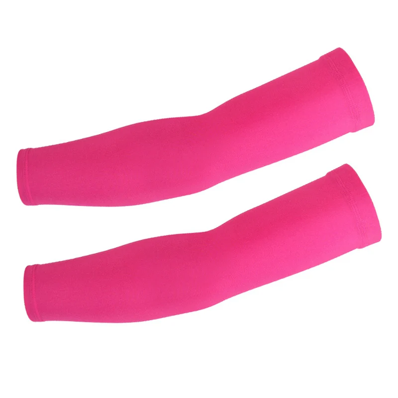 

New Fashion Ice Fabric Cycling Arm Warmers Breathable Quick Dry Sleeves Golf Basketball Volleyball Hiking Fishing Running Riding