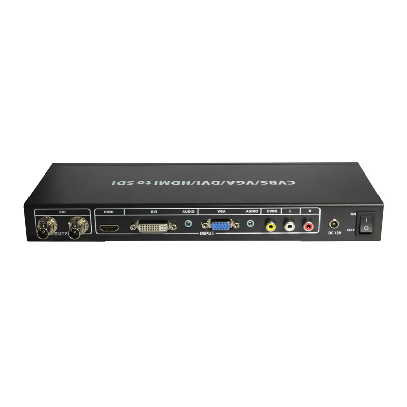 Преобразователь CVBS VGA DVI HDMI в SDI преобразователь все композитный видео сигналы HD