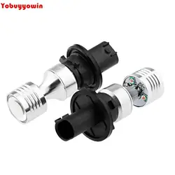 2X Amber ошибок PH24WY CREE XP-E чипы, светодиодные с объектив проектора лампа для Cadillac Audi GMC porche