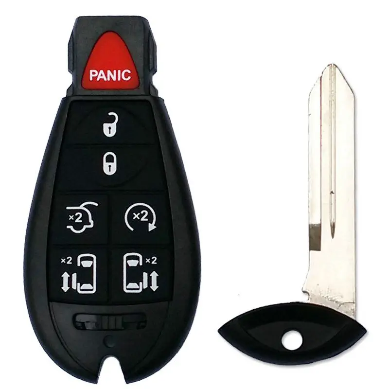 New 6 Buttons Keyless Entry Remote Car Key Fob Clicker For Dodge Grand Caravan Chrysler Town