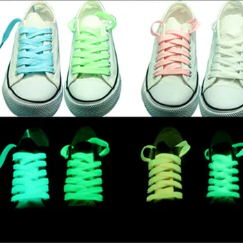 

Luminous Shoelaces man women sneakers laces led colorful Night Safety lace cord light sports Athletic Flat shoelace