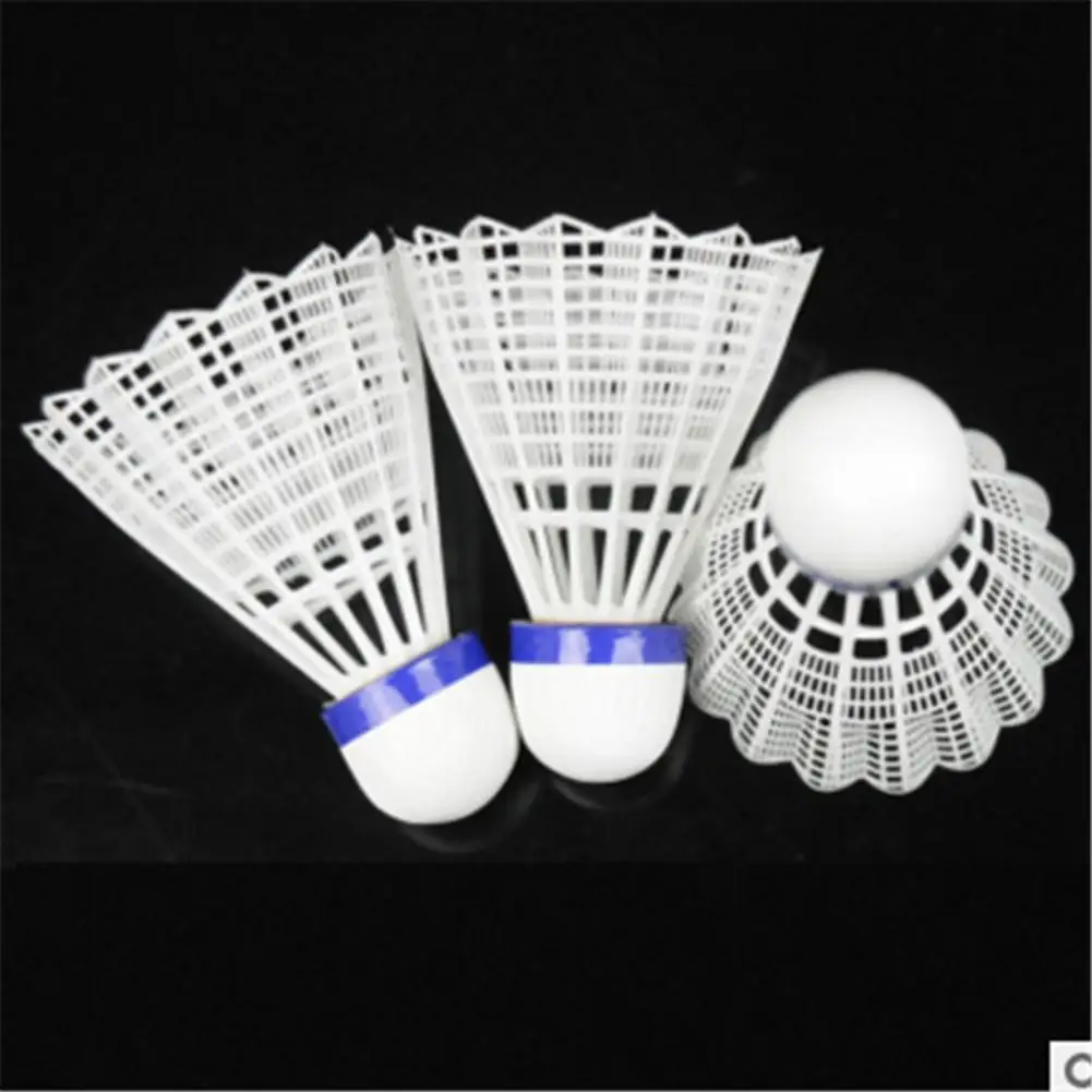 HobbyLane 6 Pcst Badminton Shuttlecocks Goose Feather Badminton Balls Outdoor Sports Badminton Accessories Durable Badminton