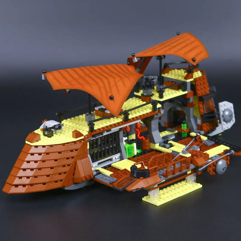 

LEPIN 05090 Star Wars Genuine Series The Jabba`s Sail Barge Set Children Educational Building Blocks Brick Toy Model legoed 6210
