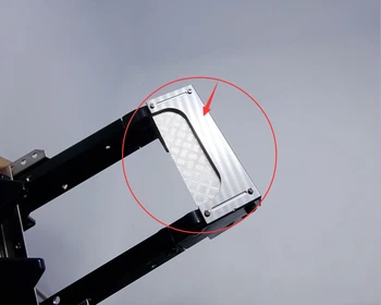 

Remote control actro truck tailbeam stainless steel preventer plate for tamiya 1:14 scale tractor trailer scania beenz MAN volvo