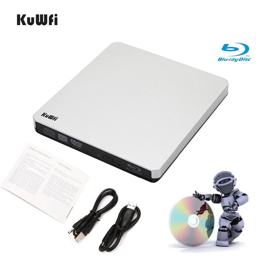 ABS Материал Внешний Blu ray диск USB 3 0 горелки BD RE компакт дисков/DVD RW Писатель играть 3D