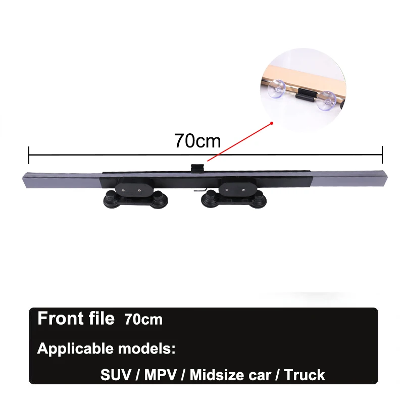 Автомобиль выдвижной лобовое стекло солнцезащитный тент блок солнцезащитный козырек крышка переднее заднее окно фольга занавеска для SUV MPV солнечная УФ Защита 65/70 см - Цвет: 70cm