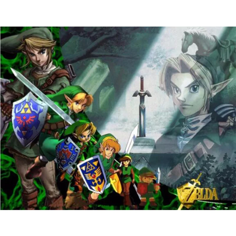 

New diamond painting zelda 5D Full square Diamond Painting Diamond Mosaic picture of rhinestone Diamond Embroidery photo B478