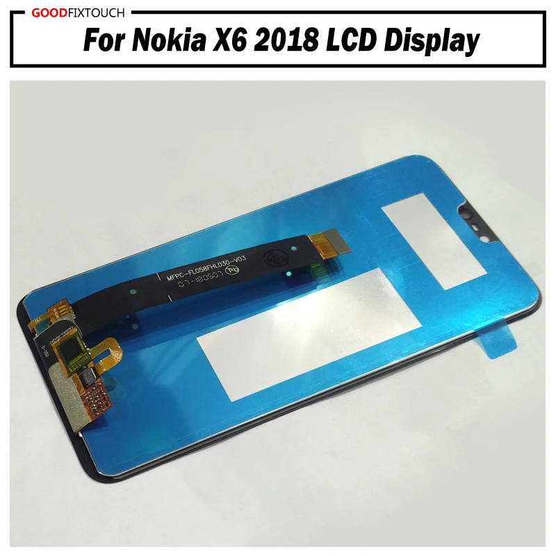 For Nokia X6 2018 LCD Display 02