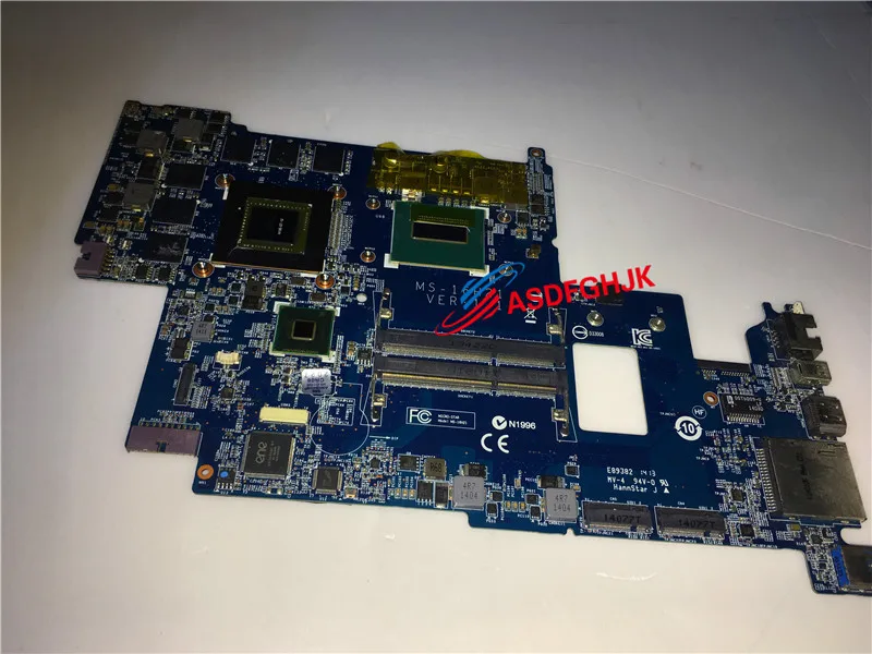 GENUINE For MSI GS60 font b LAPTOP b font MOTHERBOARD WITH I7 4700HQ CPU AND GTX870M
