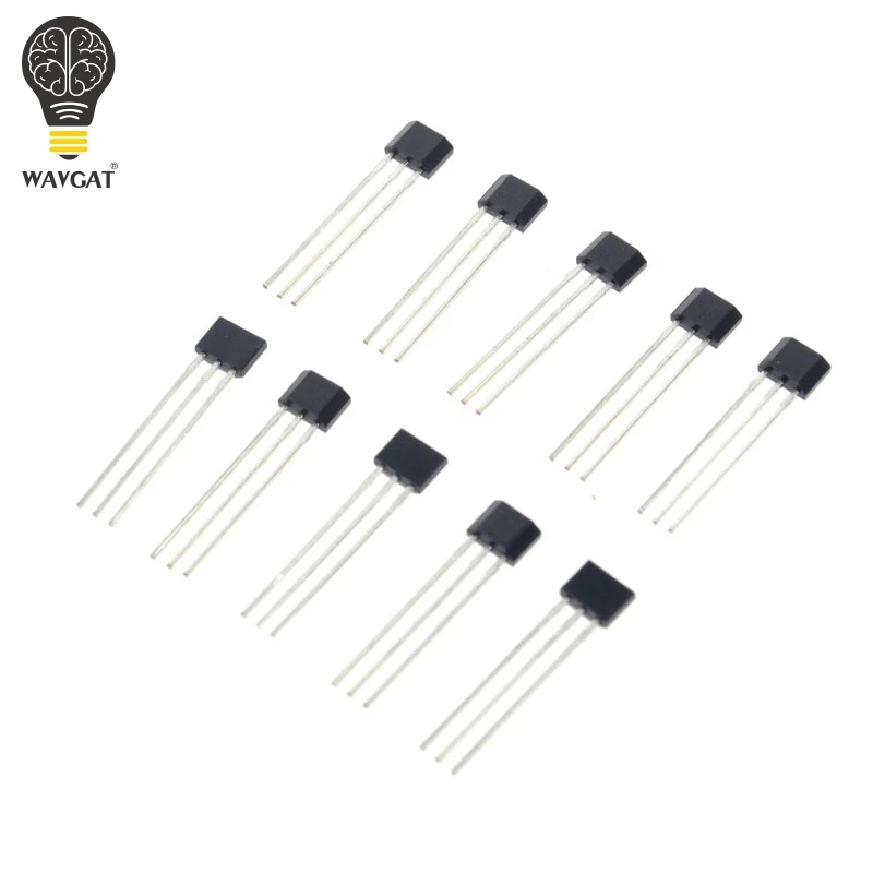 

10pcs A3144 OH3144 Y3144 Hall Effect Sensor Brushless Electric Motor A3144EUA TO-92UA